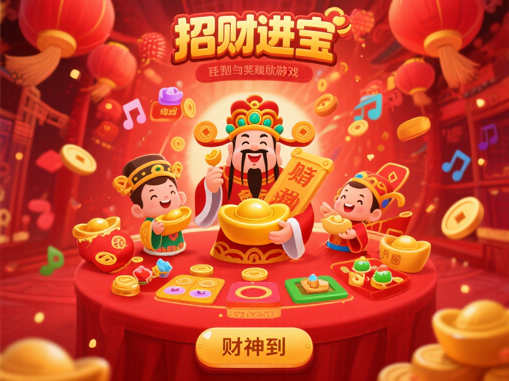 如果你对传统东方文化元素感兴趣，那么财神到绝对是一