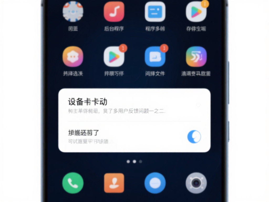 设备卡顿是许多用户反馈的问题之一。原因可能包括后台